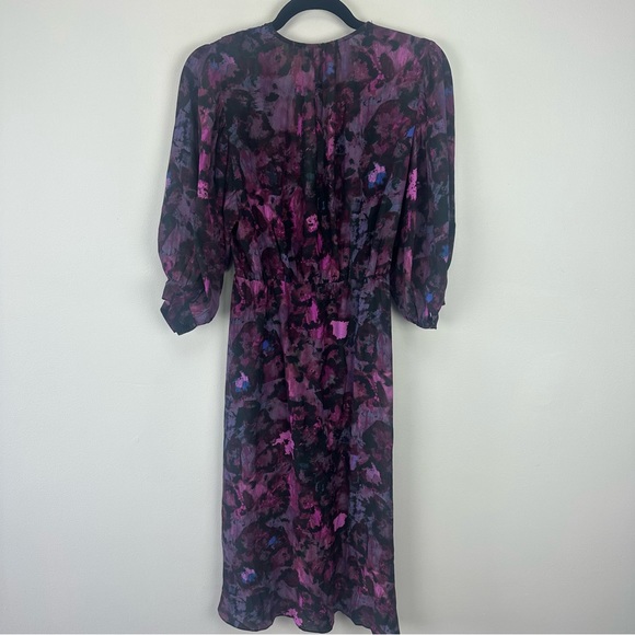 IRO Each Watercolor Print Midi Dress - Picture 5 of 11